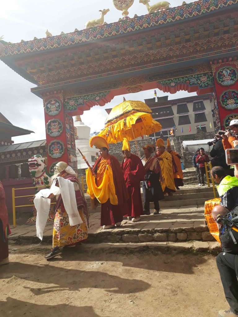  Ritual Program during Mani Rumdi Festival at Tengboche Monastery